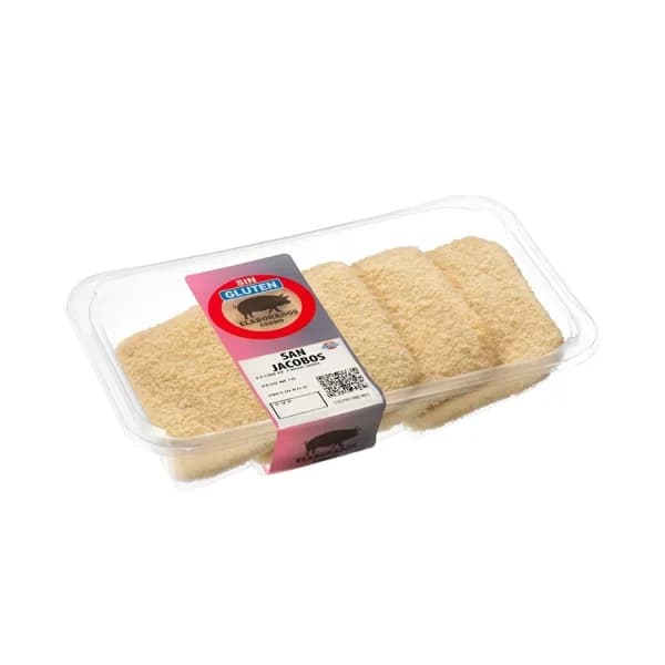 San Jacobos de cerdo sin gluten - 0.4 kg - Imagen del producto en Findit