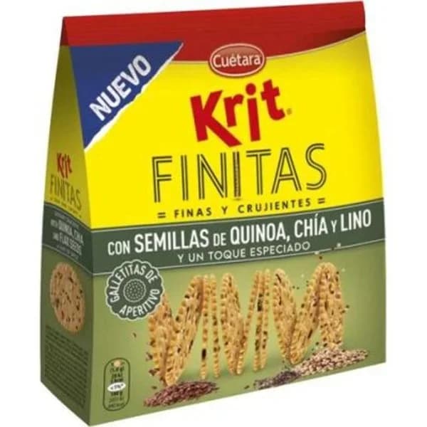Galleta krit finas con semillas 150 g - 0.15 kg - Imagen del producto en Findit