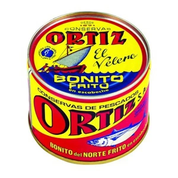 Bonito del Norte frito en escabeche ORTIZ, lata 190 g - 0.11 ud - Imagen del producto en Findit