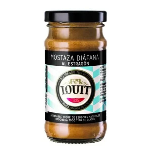 Mostaza Diafana al Estragon LOUIT, frasco 115 g - 0.12 kg - Imagen del producto en Findit