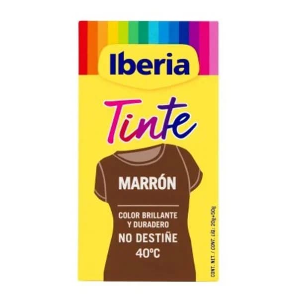 Tinte ropa color chocolate IBERIA, caja 1 ud - 1 ud - Imagen del producto en Findit