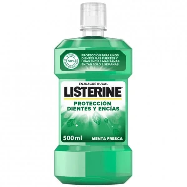 Enjuague bucal dientes y encías Listerine botella 500 ml - 0.5 l - Imagen del producto en Findit