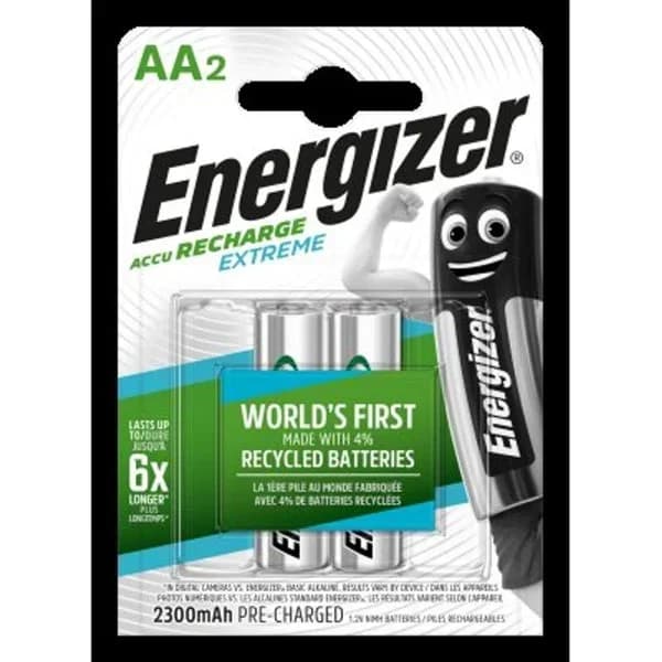 Pila Recargable HR6 Extreme 2300 MAH Energizer - 2 ud - Imagen del producto en Findit
