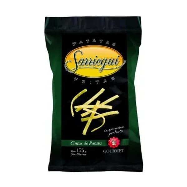 Cintas de patata en aceite de oliva SARRIEGUI, bolsa 175 g - 0.17 kg - Imagen del producto en Findit
