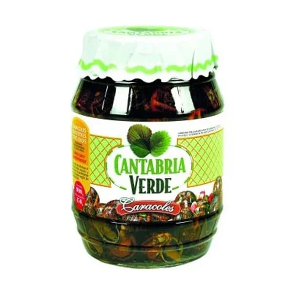 Caracoles en frasco de cristal 900 g - 0.45 kg - Imagen del producto en Findit