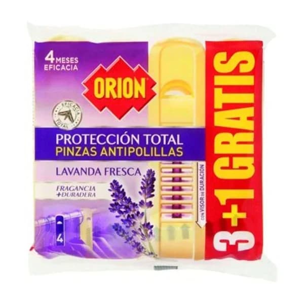 Antipolillas pinza 3+1 unidades - 1 ud - Imagen del producto en Findit