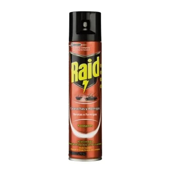 Aerosol mata cucarachas RAID, spray 400 ml - 0.4 l - Imagen del producto en Findit