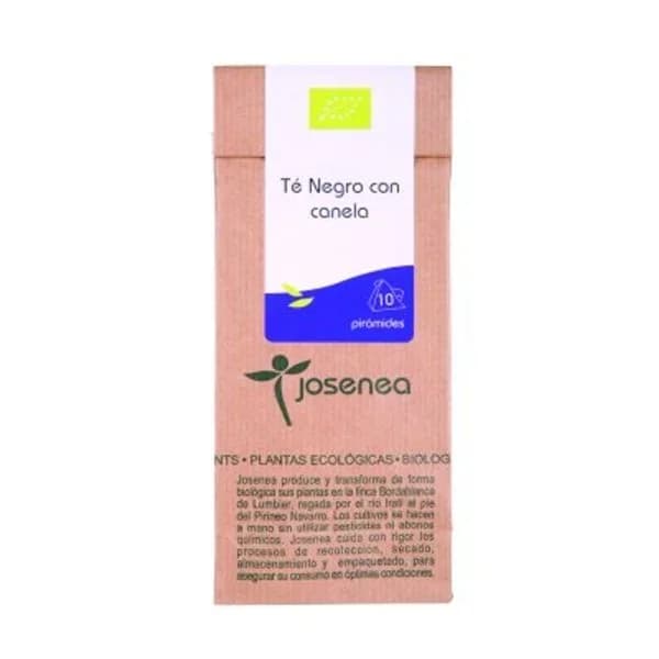 Té negro con canela ecológico 10 unidades - 1 ud - Imagen del producto en Findit