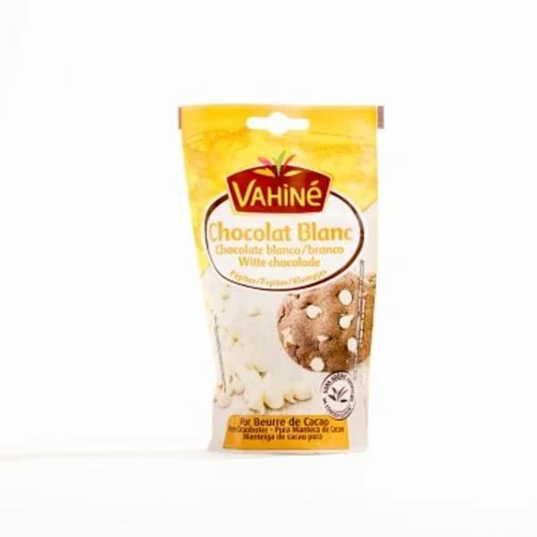 Pepitas de chocolate blanco VAHINÉ, bolsa 100 g - 0.1 kg - Imagen del producto en Findit