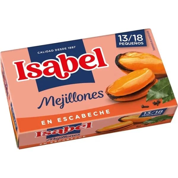 Mejillón en Escabeche 13-18 115G - 0.12 kg - Imagen del producto en Findit