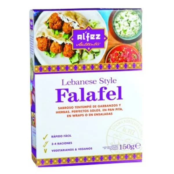 Falafel ALFEZ, paquete 150 g - 0.15 kg - Imagen del producto en Findit