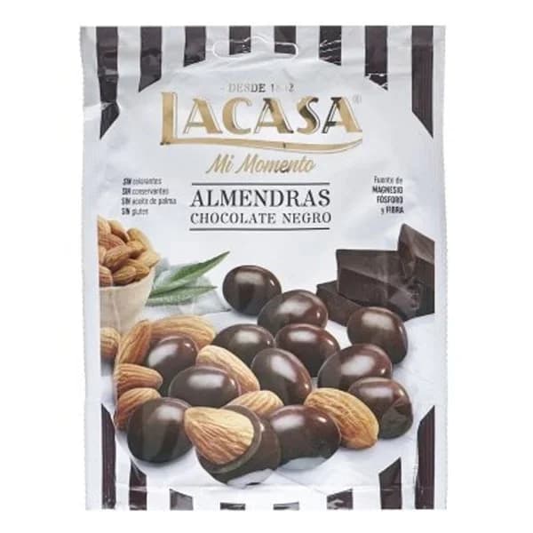 Bonbones de almendras 70% 125g - 0.12 kg - Imagen del producto en Findit