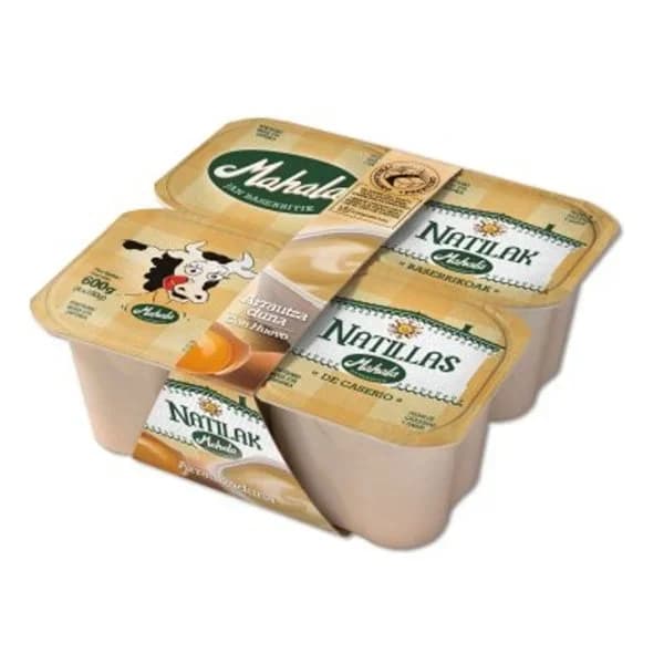Natillas al huevo MAHALA, pack 4x150 g - 0.6 kg - Imagen del producto en Findit