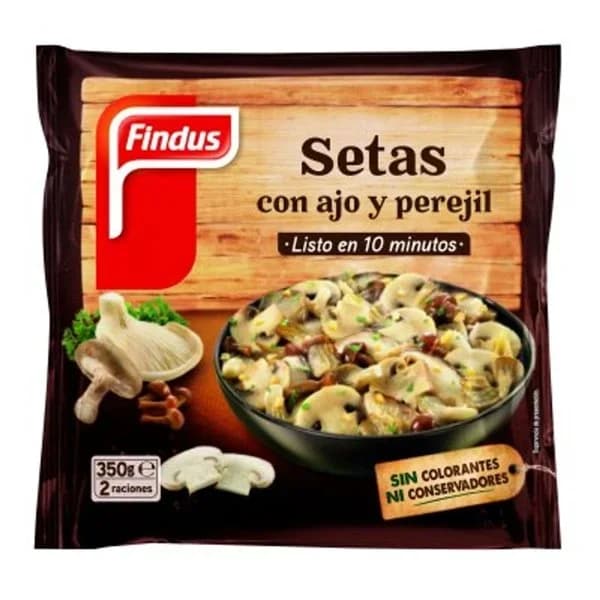 Setas con ajo y perejil 350 g - 1 ud - Imagen del producto en Findit