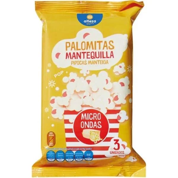 Palomitas Maiz Mantequilla - 0.27 kg - Imagen del producto en Findit