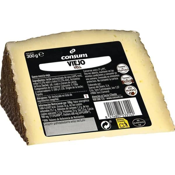 Queso Mezcla Viejo Leche Pasteurizada - 1 ud - Imagen del producto en Findit