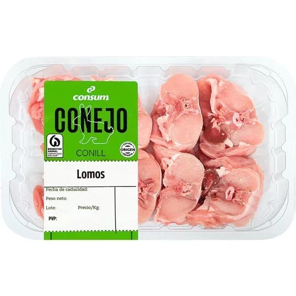 Lomos de Conejo - 0.35 kg - Imagen del producto en Findit