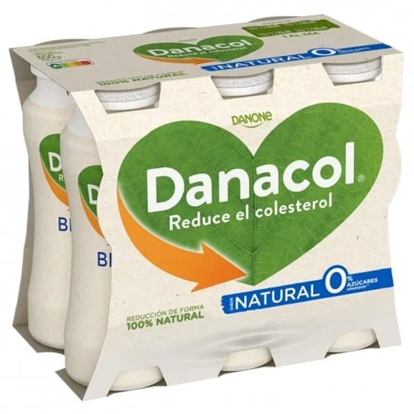 Yogur líquido natural 6x100 g - 0.6 l - Imagen del producto en Findit