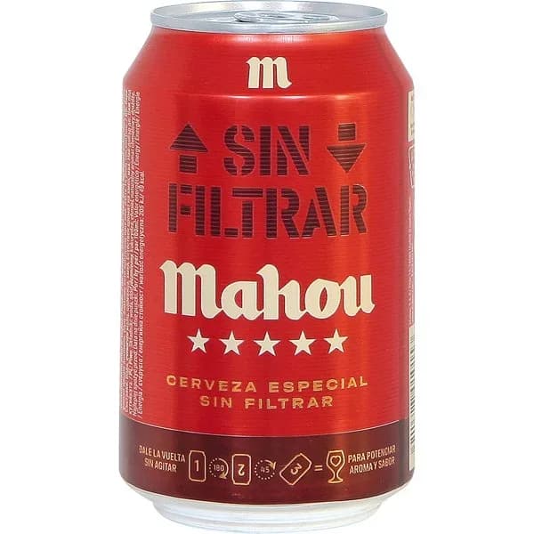 Cerveza sin Filtrar Lata 330ML - 0.33 l - Imagen del producto en Findit