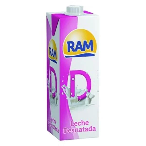 Leche desnatada RAM, brik 1 litro - 1 l - Imagen del producto en Findit