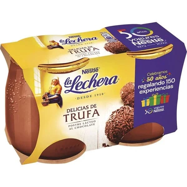 Postre Delicias Trufa - 0.25 kg - Imagen del producto en Findit