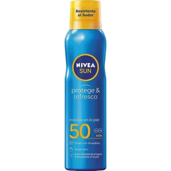 Protector solar FP50 NIVEA protege&refresca, spray 200 ml - 0.2 l - Imagen del producto en Findit