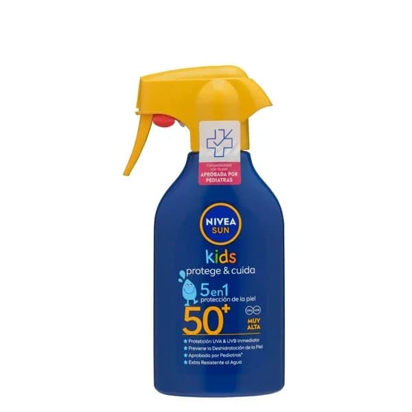 Crema solar kids protege&cuida FP50+ NIVEA, pistola 270 ml - 0.27 l - Imagen del producto en Findit