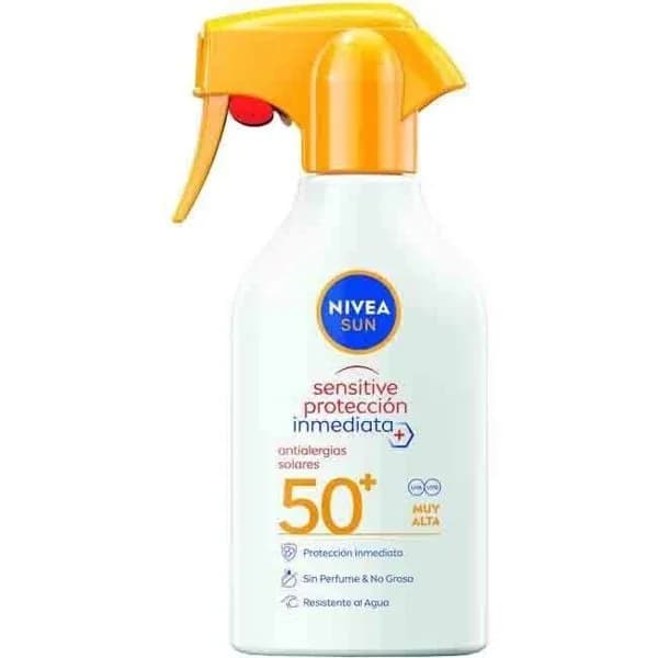 Crema solar protección inmediata FP50+ NIVEA, pistola 270 ml - 0.27 l - Imagen del producto en Findit