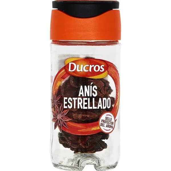 Anís estrellado DUCROS, frasco 10 g - 0.01 kg - Imagen del producto en Findit