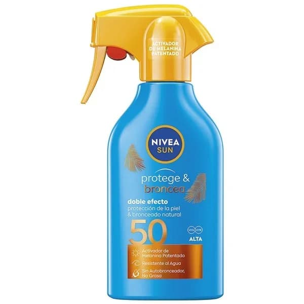 Spray protector solar FP50 Protege & Broncea Nivea Sun 270 ml. - 0.27 l - Imagen del producto en Findit