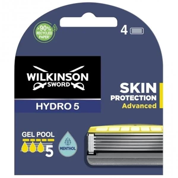 Cargador Energize WILKINSON Hydro 5 Sense, pack 4 unid. - 4 ud - Imagen del producto en Findit