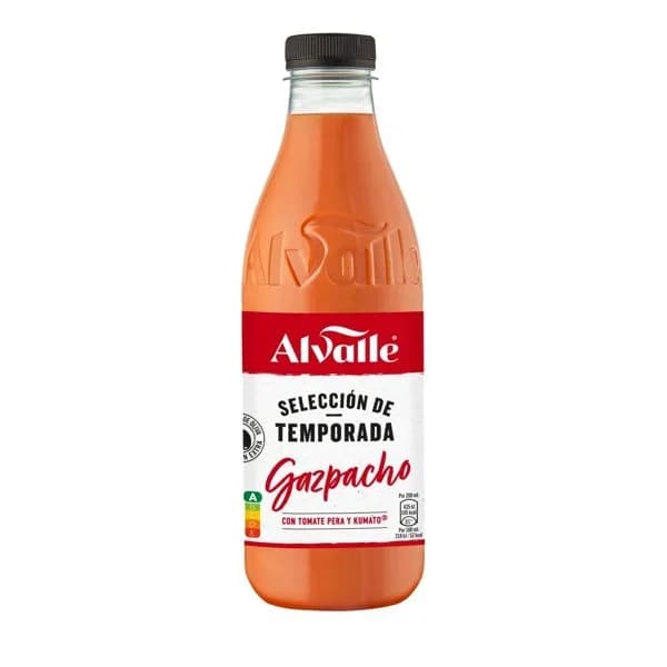 Gazpacho temporada ALVALLE, botella 900 ml - 0.9 l - Imagen del producto en Findit