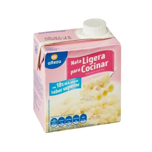 Nata Para Cocinar - 0.5 l - Imagen del producto en Findit