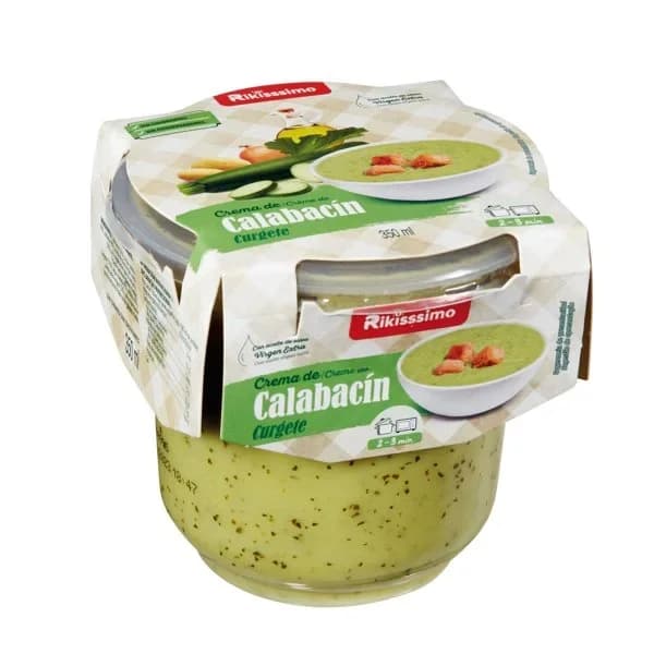 Crema Calabacín Refrigerada 350ML - 0.35 l - Imagen del producto en Findit