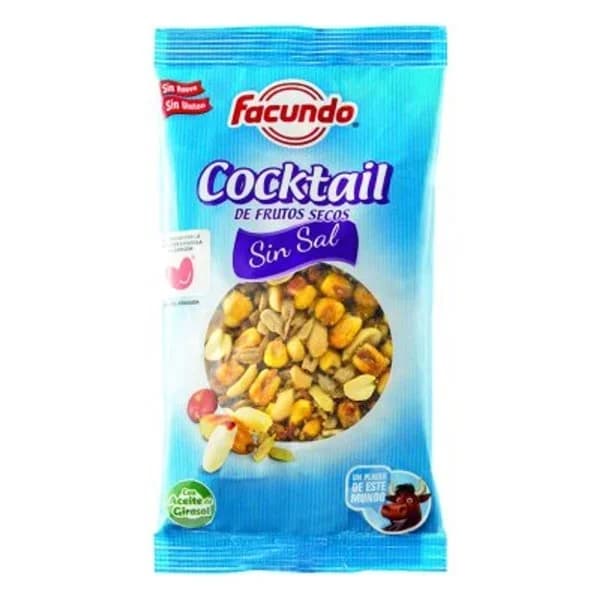 Cocktail sin sal añadida FACUNDO, bolsa 150 g - 0.15 kg - Imagen del producto en Findit