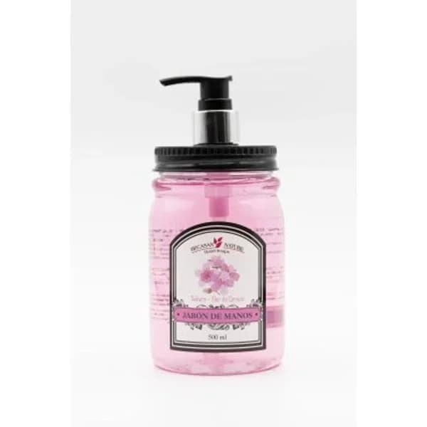 Jabón líquido flor de cerezo BECASAN, dosificador 500 ml - 0.5 l - Imagen del producto en Findit