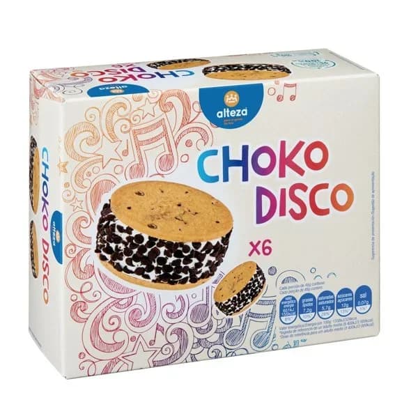 Helado Sándwich Cookie 6UD - 1 ud - Imagen del producto en Findit