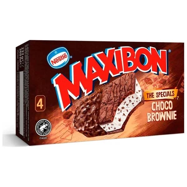 Sandwich Choco Brownie Maxibon 4 ud. - 1 ud - Imagen del producto en Findit