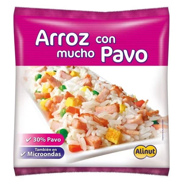 Arroz con Mucho Pavo Congelado 240G - 0.13 kg - Imagen del producto en Findit