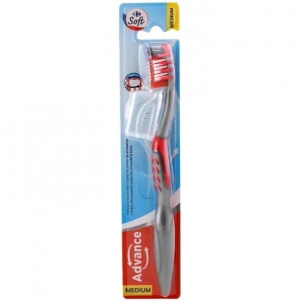 Cepillo de dientes 360º advance Carrefour Soft 1 ud. - 1 ud - Imagen del producto en Findit