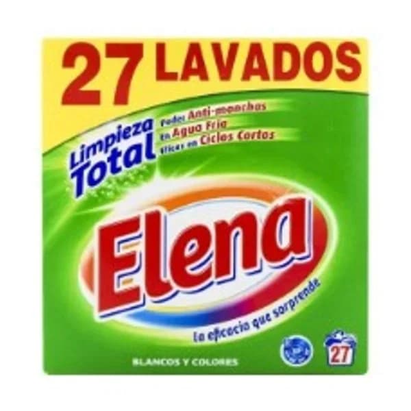 Detergente en Polvo Ropa Blanca y Color 27Lv - 1 ud - Imagen del producto en Findit