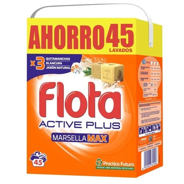 Detergente Ropa Polvo Marsella - 1 ud - Imagen del producto en Findit