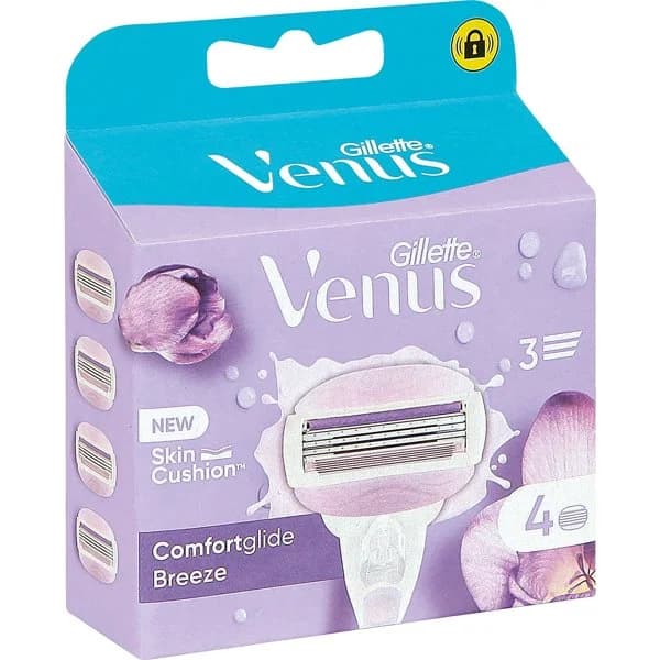 Recambios maquinilla Venus Comfortglide Breeze Gillette 4 ud. - 4 ud - Imagen del producto en Findit