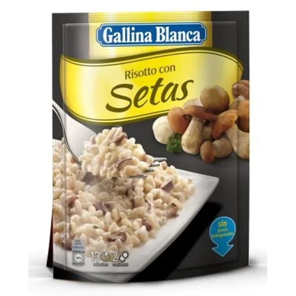 Risotto con setas 2 raciones 175 g - 0.18 kg - Imagen del producto en Findit