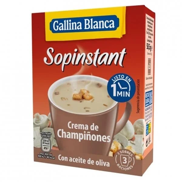 Sopinstant Champiñón Caja - 0.06 kg - Imagen del producto en Findit