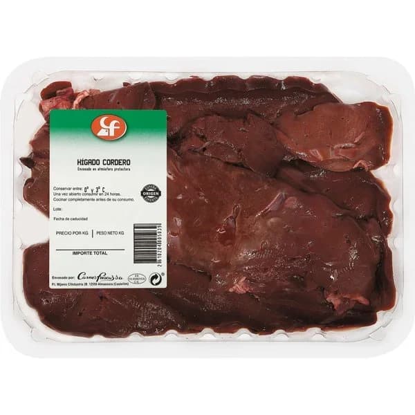 Hígado de Cordero - 0.36 kg - Imagen del producto en Findit