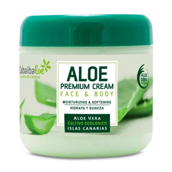 Crema hidratante cara y cuerpo aloe Tabaibaloe frasco 300 ml - 0.3 l - Imagen del producto en Findit