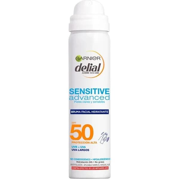 Bruma facial hidratante Sensitive Advanced FP 50 Delial 75 ml. - 0.08 l - Imagen del producto en Findit