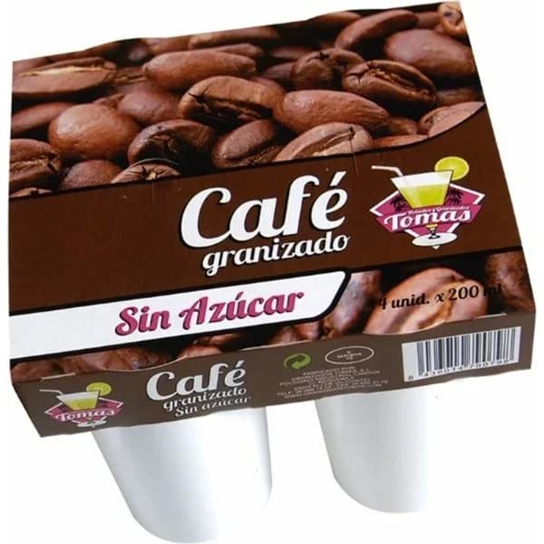 Granizado de Café sin Azúcar 4 x 200ML - 0.8 ud - Imagen del producto en Findit