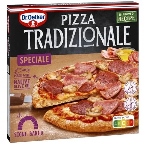 Pizza tradizionale speciale DR OETKER, caja 385 g - 0.39 kg - Imagen del producto en Findit